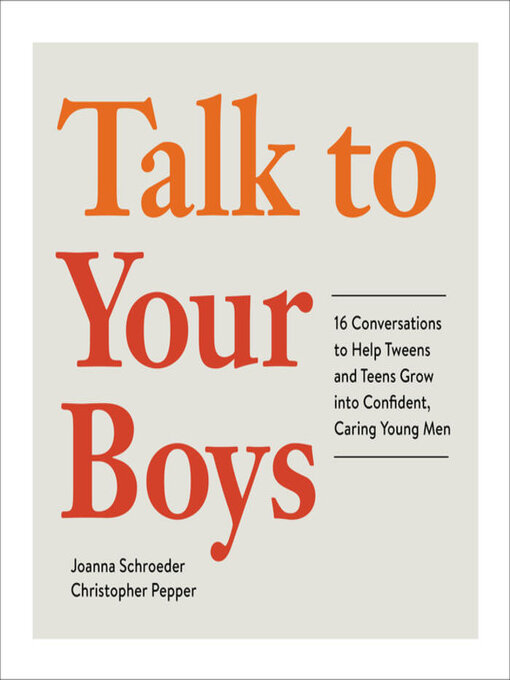 Cover image for Talk to Your Boys